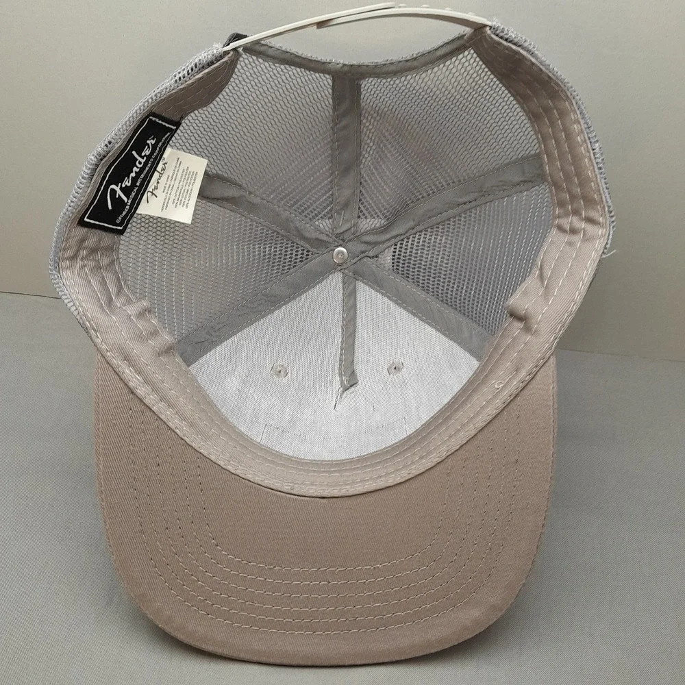 Fender Space Rock Snapback Hat Gray 2023 NWT Adjustable Cap